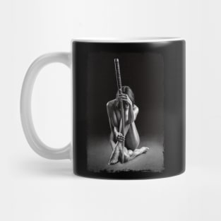 GIRL WITH KATANA Mug